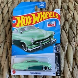 Hot Wheels Car Hirohata Merc Rod Squad HotWheels New Model 2024 Mainline Casting